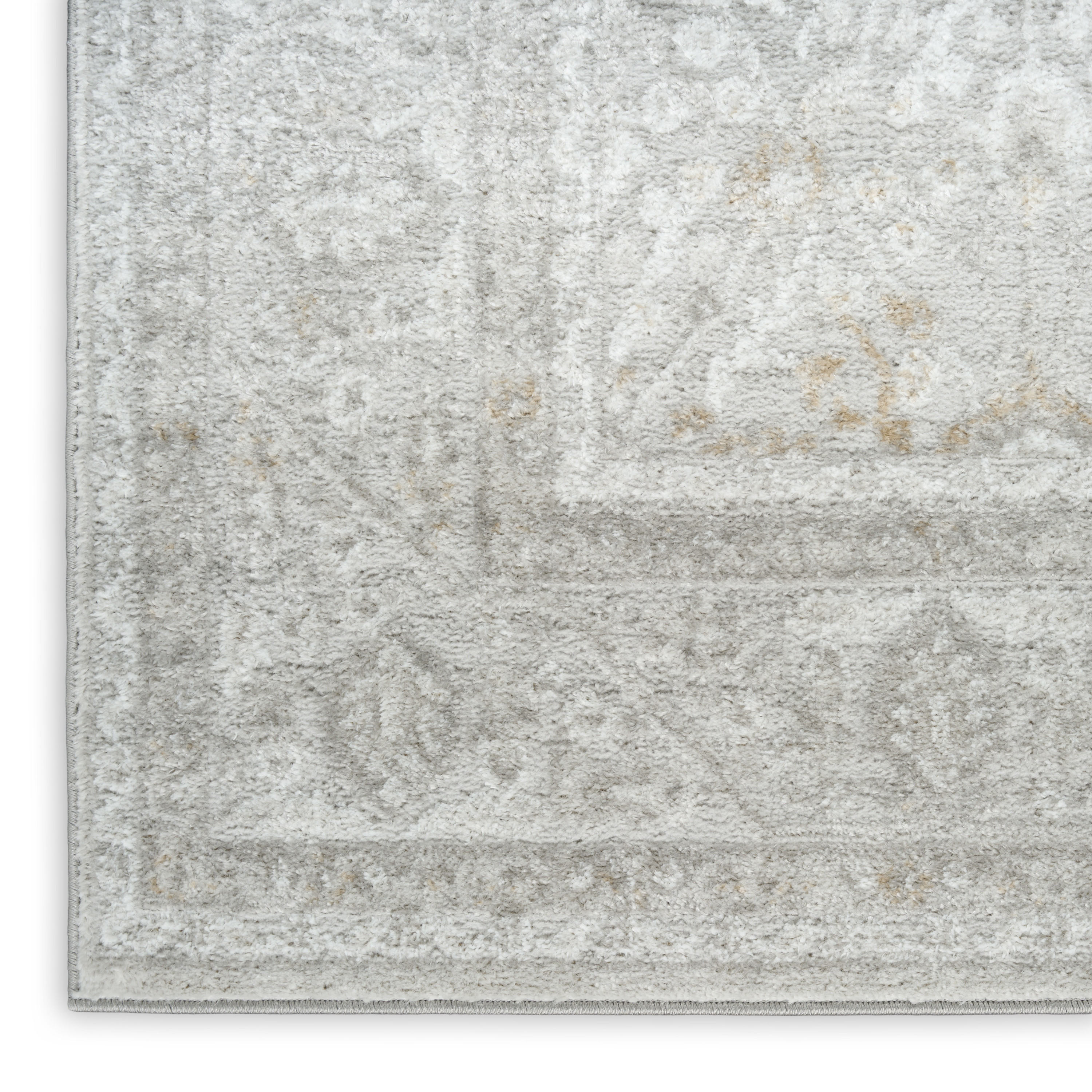 Nourison Dekor 5'3" x 7' Grey Vintage Indoor Rug