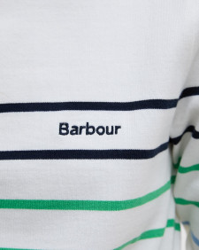 Hawkins Striped Long-Sleeved T-Shirt Cloud Stripe