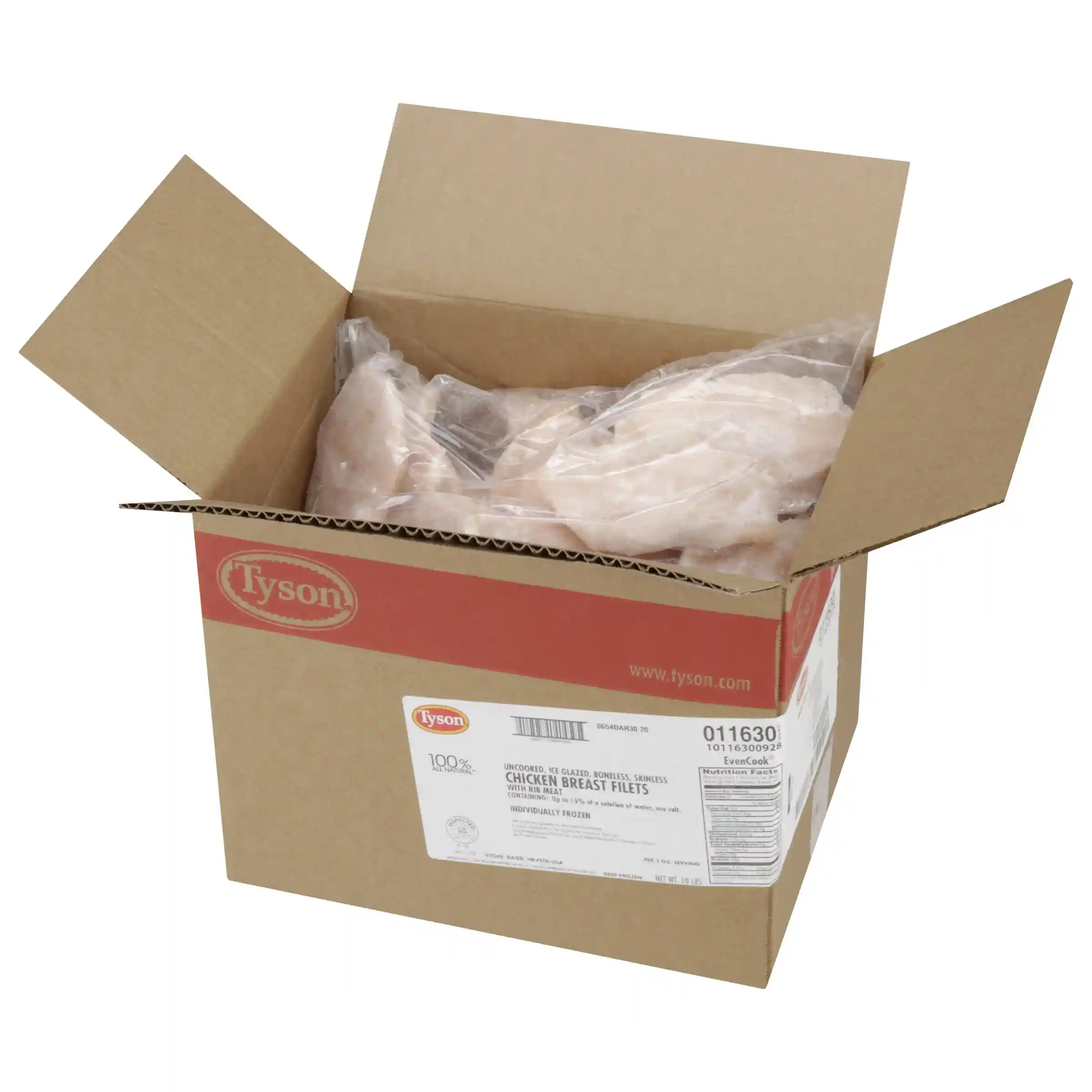 Tyson® EvenCook® IF Unbreaded Boneless Skinless Chicken Breast Filets, 3 oz._image_4