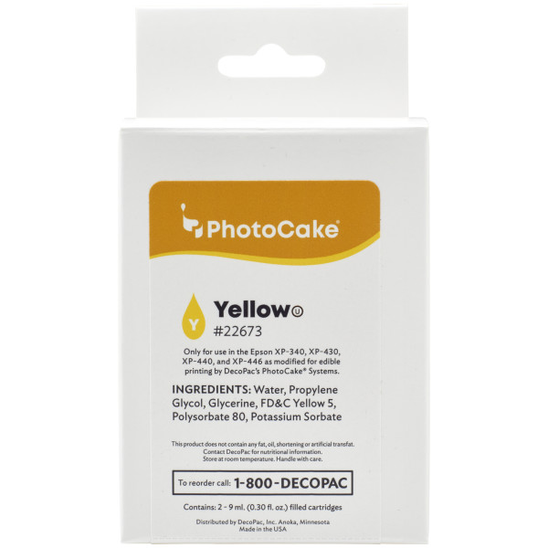 XP340, XP430, XP440 and XP446 Cartridge-Yellow PhotoCake® Ink