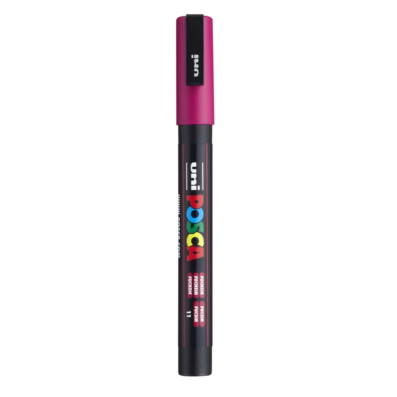 PC-3M Paint Marker, Fine Bullet Tip (0.9-1.3 mm), Fuchsia