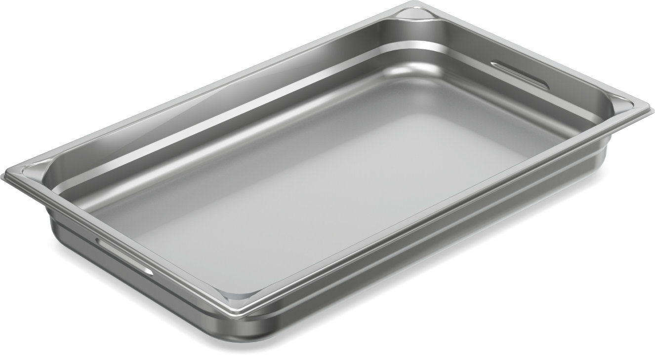 GN PRO 1/1 100 mm deep stainless steel
