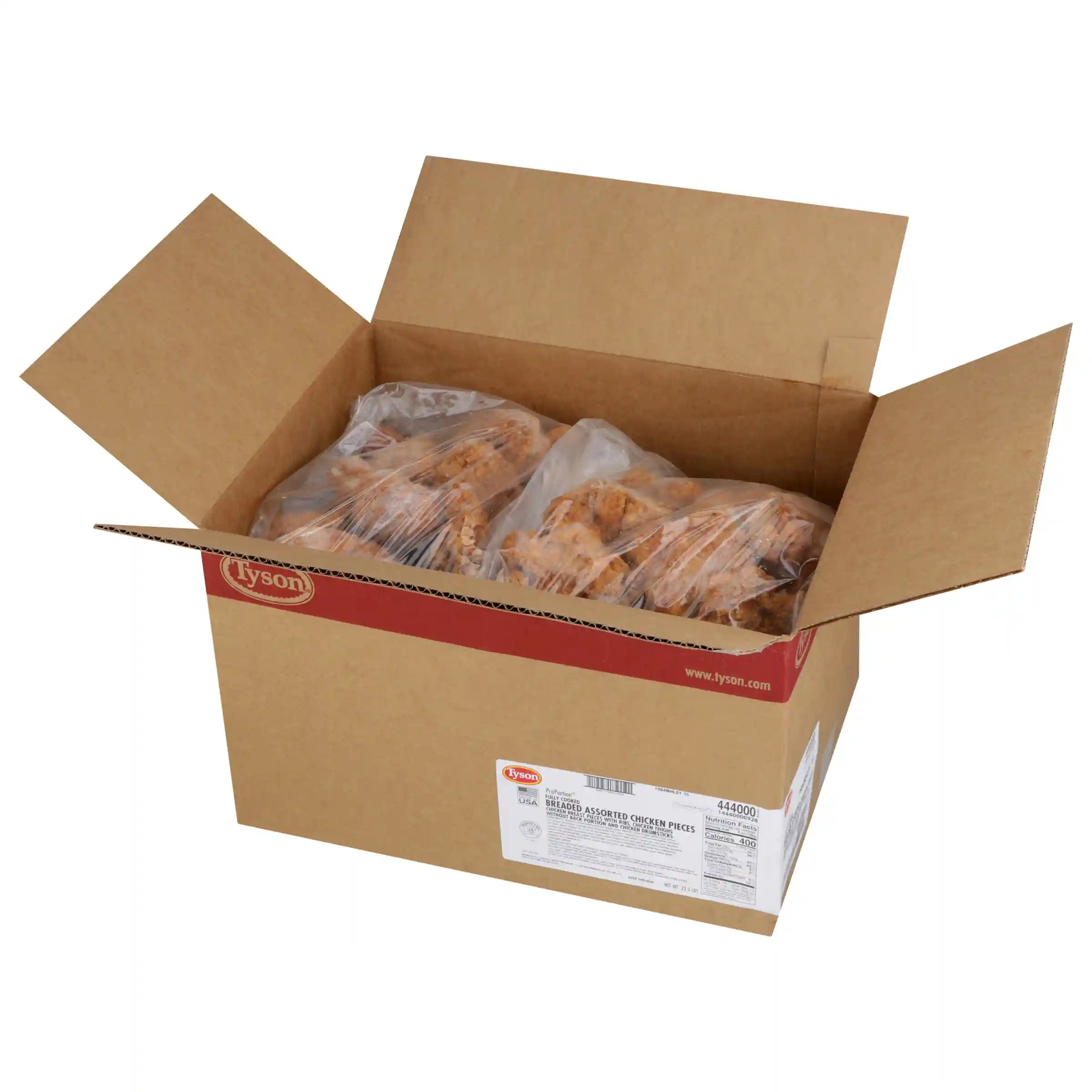 Tyson® ProPortion® Timeless Recipe® Fully Cooked Breaded, Assorted Chicken Pieces _image_4