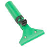 Unger, ErgoTec® SwivelLoc Straight, Squeegee Handle, 4.5", Plastic, Green