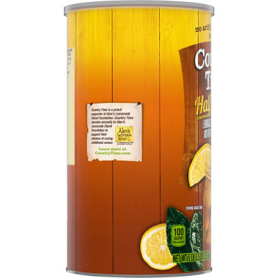 Country Time Half & Half Lemonade Iced Tea Drink Mix, 5.16 lb Canister