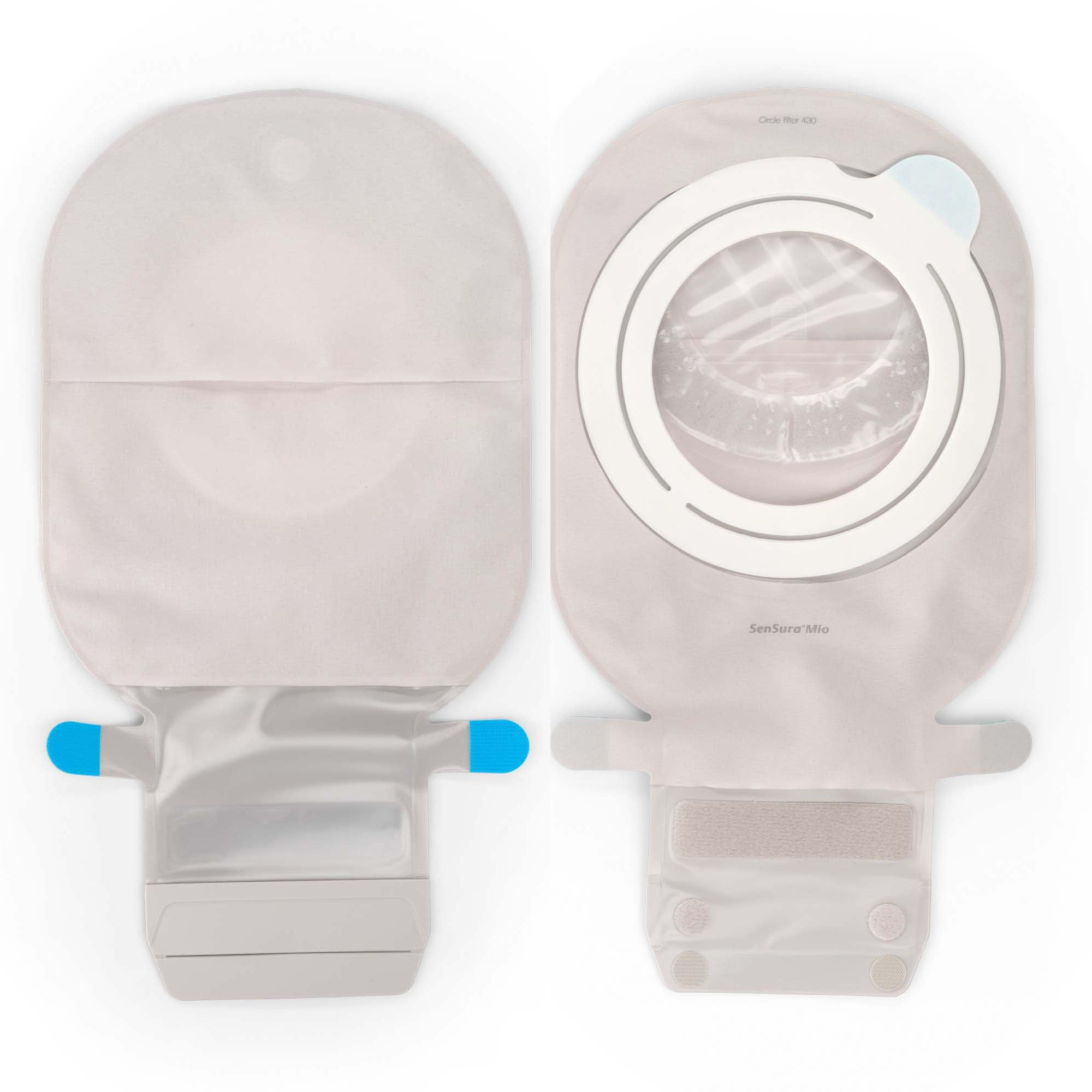 SenSura® Mio Flex Opaque Ostomy Pouch, Yellow Match