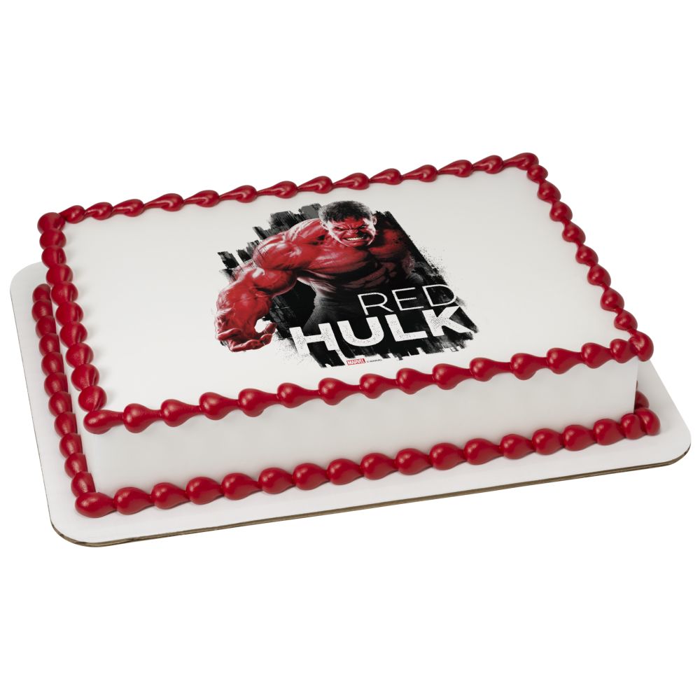 Image Cake Marvel Studios' Captain America: Brave New World Red Hulk