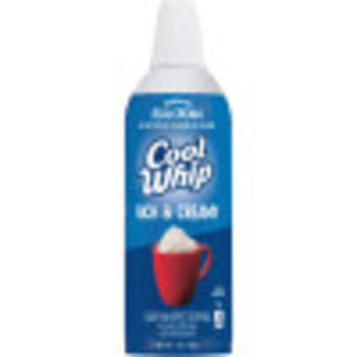 whipped topping whip cool aerosol creamy rich oz dairy