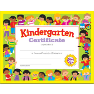 Kindergarten Certificate , 30 ct