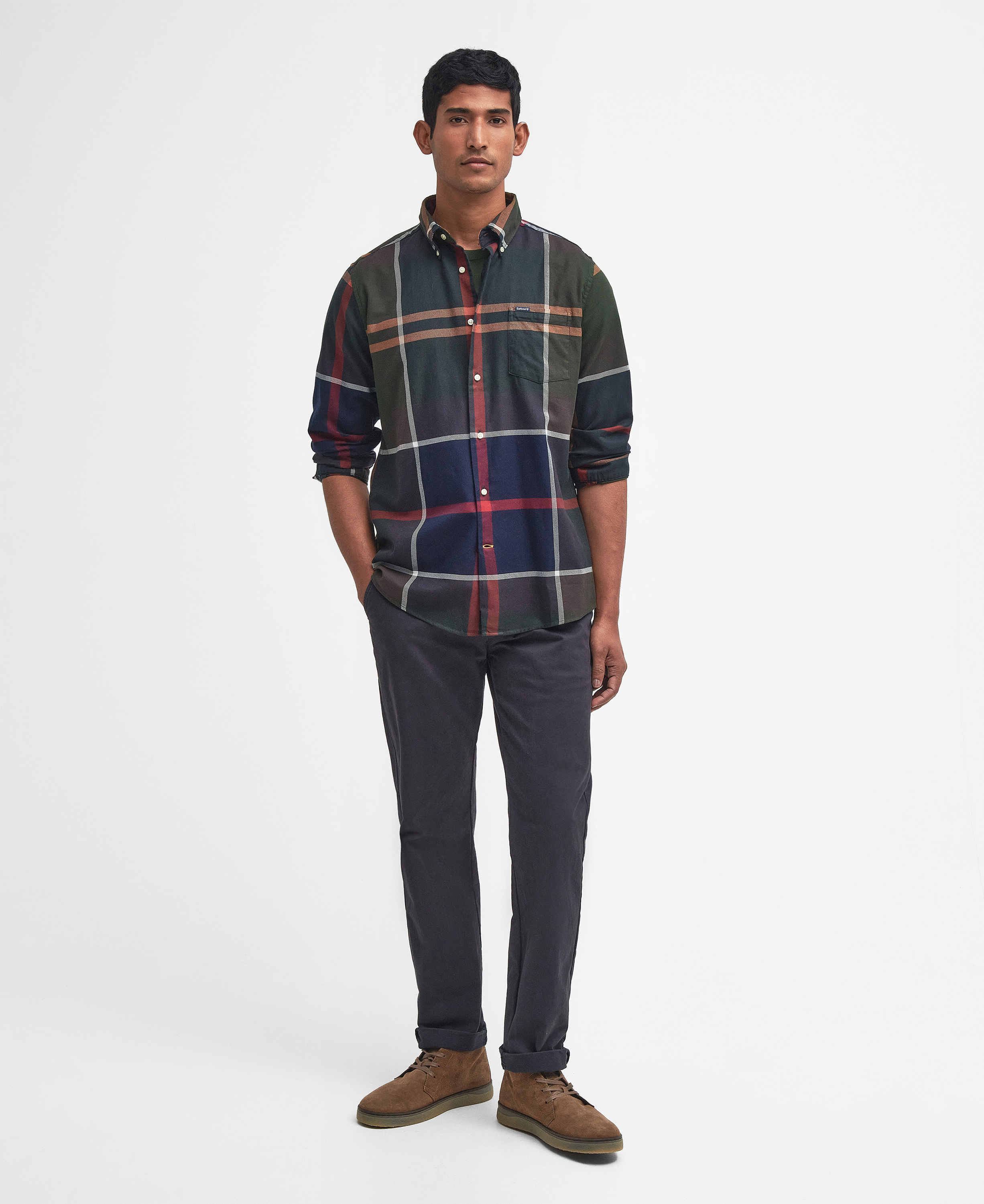 Dunoon Tailored Long-Sleeved Shirt image number 1