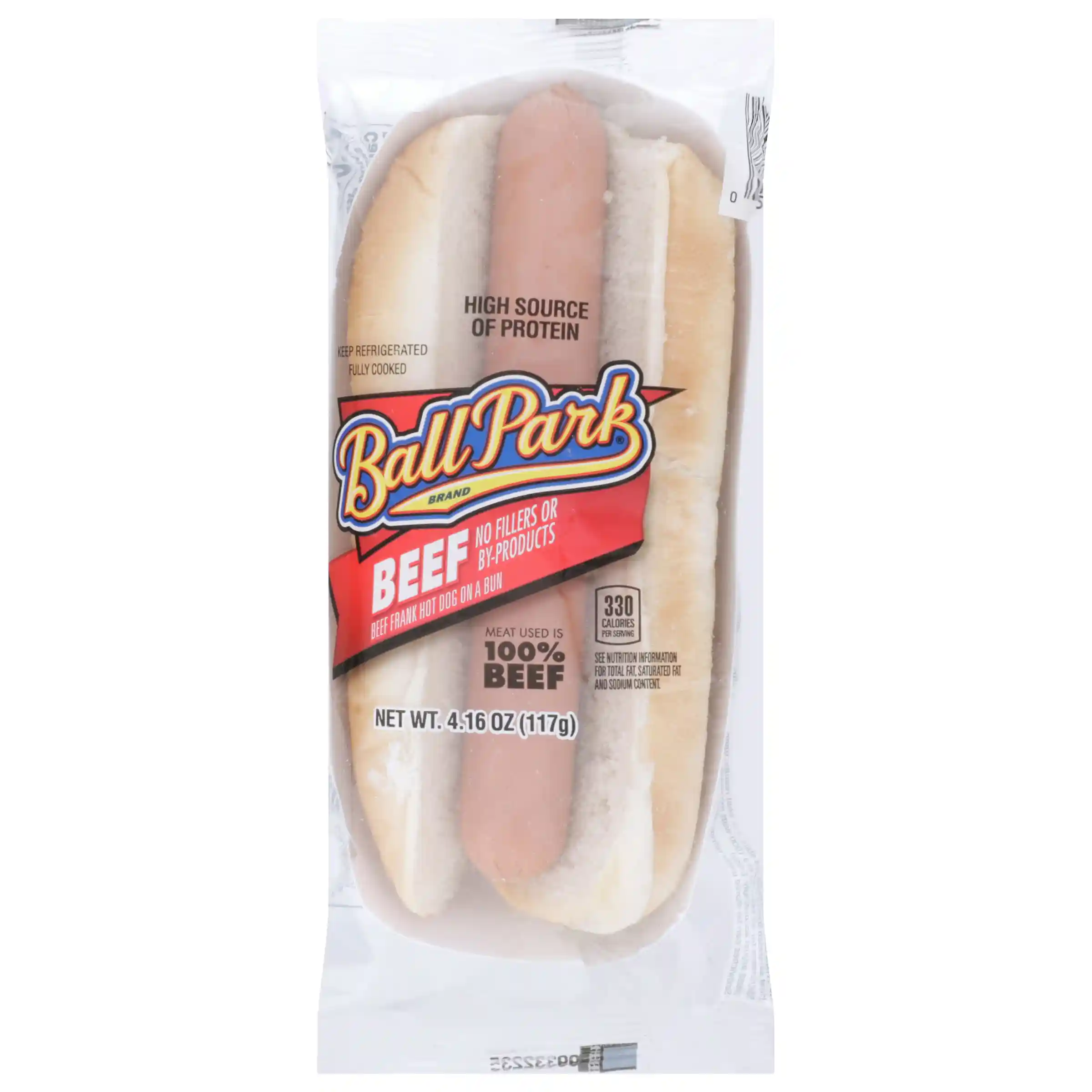 Ball Park® Beef Frank Hot Dog on a Bun_image_2
