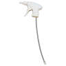 Impact, Contour Adjustable Nozzle Foamer Trigger Sprayer, 9.875" Tube, White