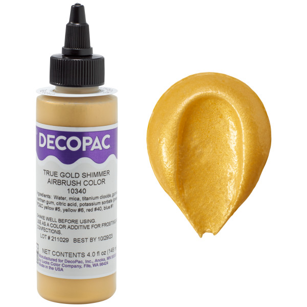 True Gold Shimmer Premium Airbrush Color