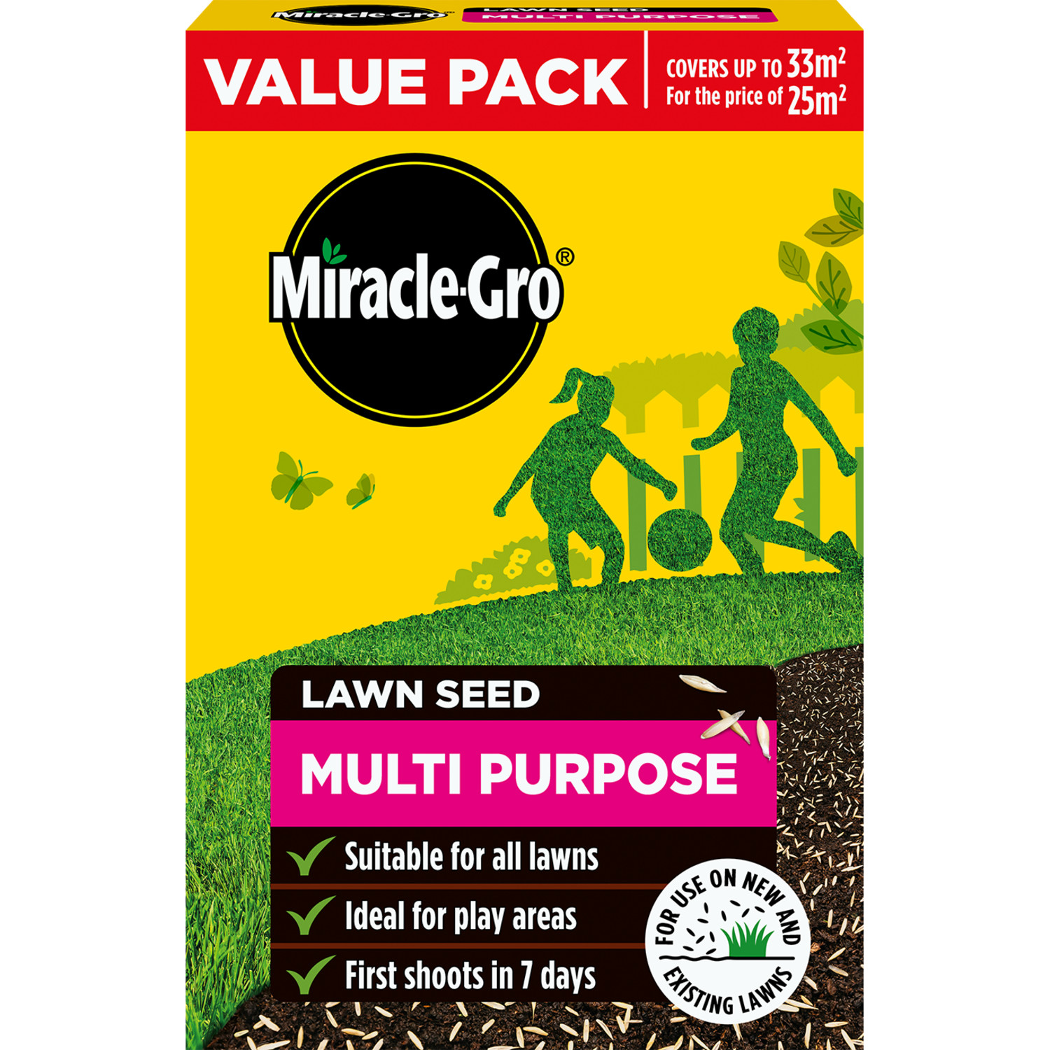 Miracle-Gro® Multi Purpose Lawn Seed
