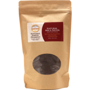 Earth & Mineral Pigments, Natural Mica Silver, 1 lb
