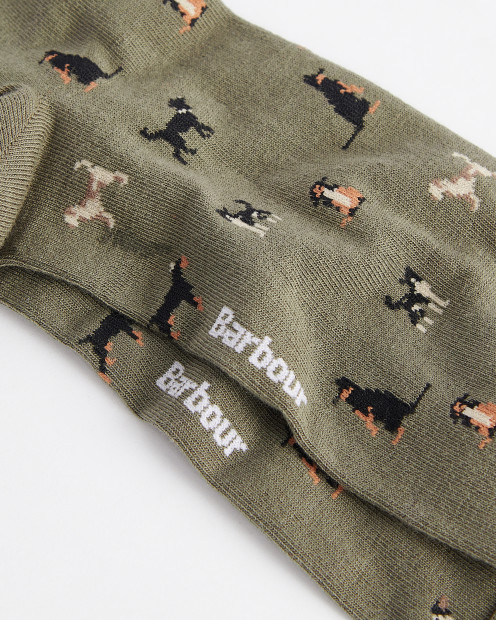 Mavin Socks Mid Olive-Dog