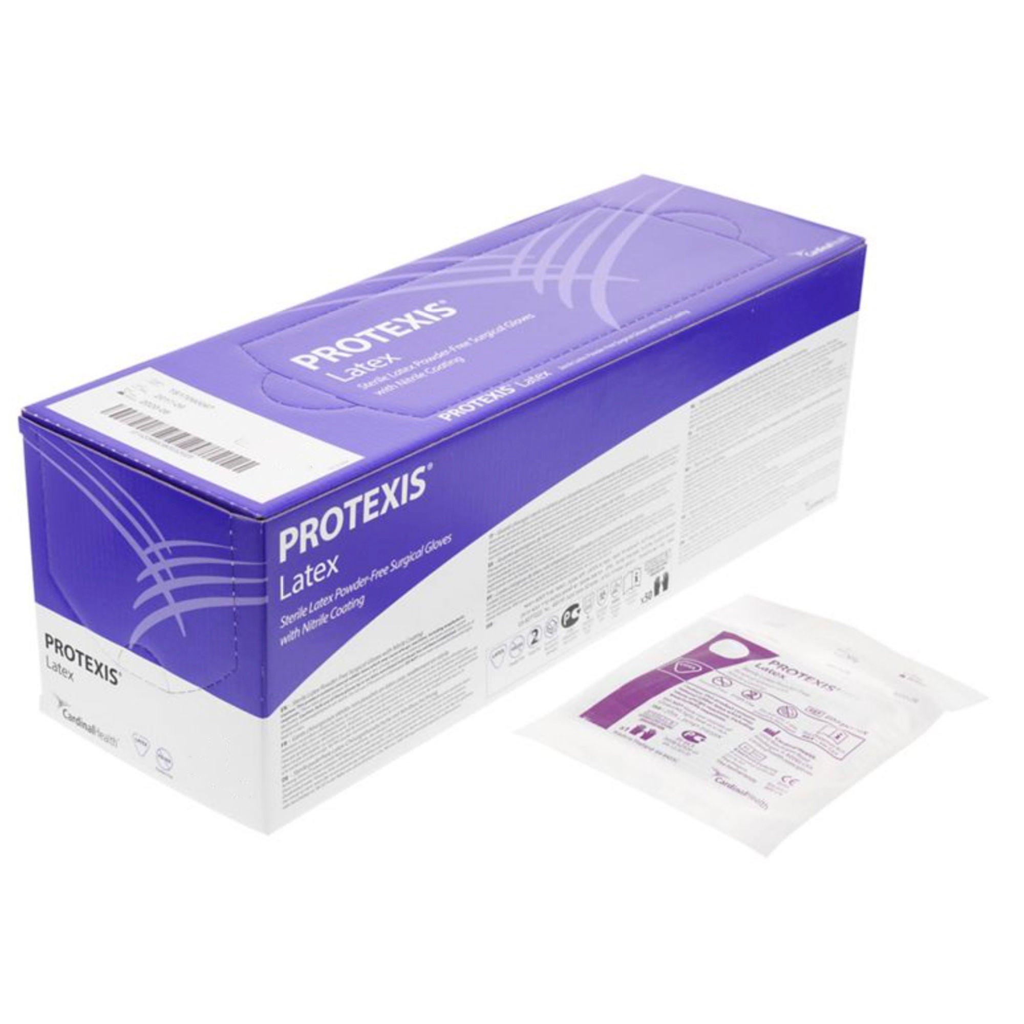 Protexis™ Latex Surgical Gloves with Nitrile Coating, Size 6.5, Light Brown