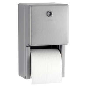 Bobrick, ClassicSeries®, Standard Bath Tissue Dispenser, Stainless Steel