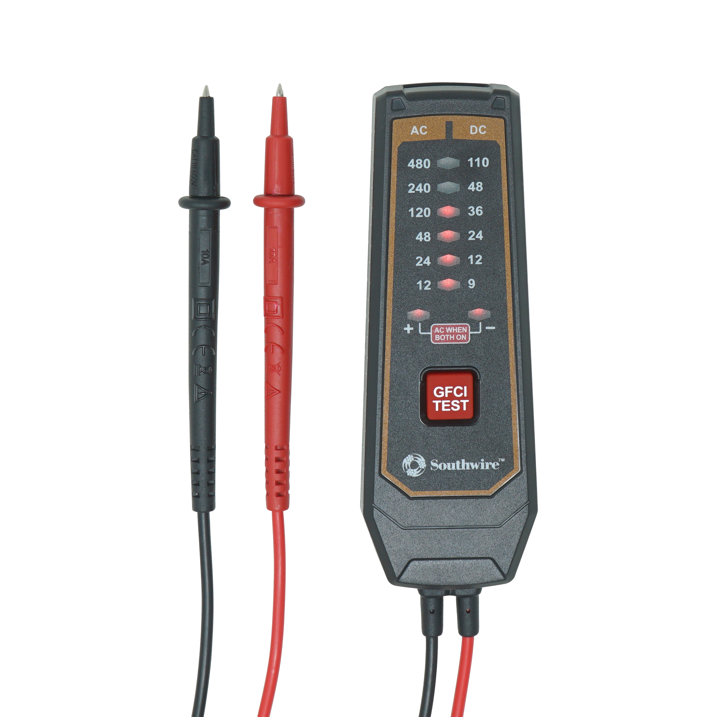 41151S Compact Voltage & GFCI Tester