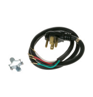 4' 30Amp 4 Wire Dryer Cord &mdash; Model #: WX09X10018