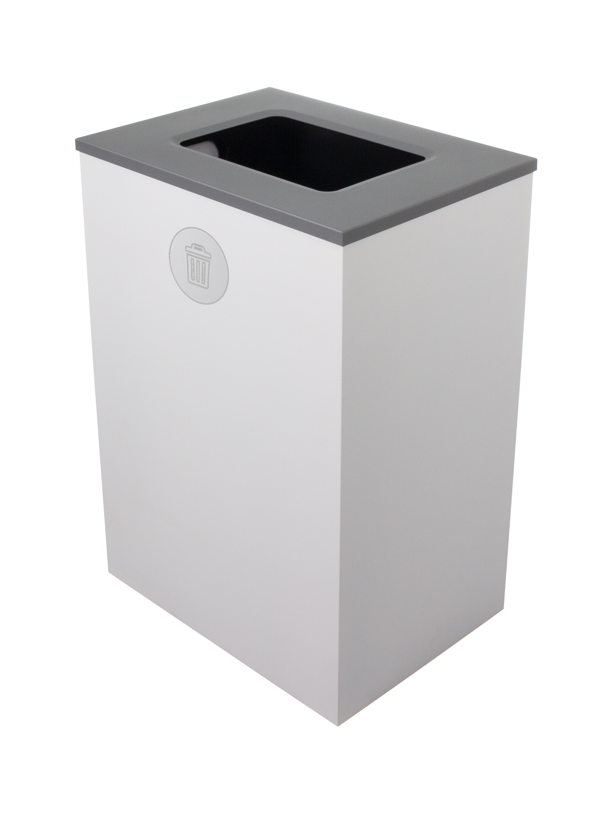 SPECTRUM – Single – Kit – Cube – Xl – Waste – Full – White-Silver