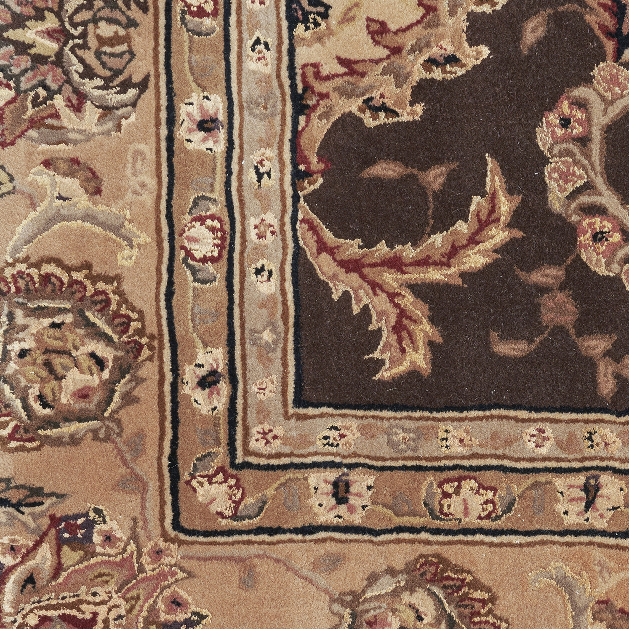 Nourison Nourison 2000 7'9" x 9'9" Brown Traditional Indoor Rug