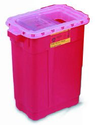 BD™ Multi-purpose Sharps Container, 17 Gallon, 23-1/2 x 20 x 14-3/4 Inch