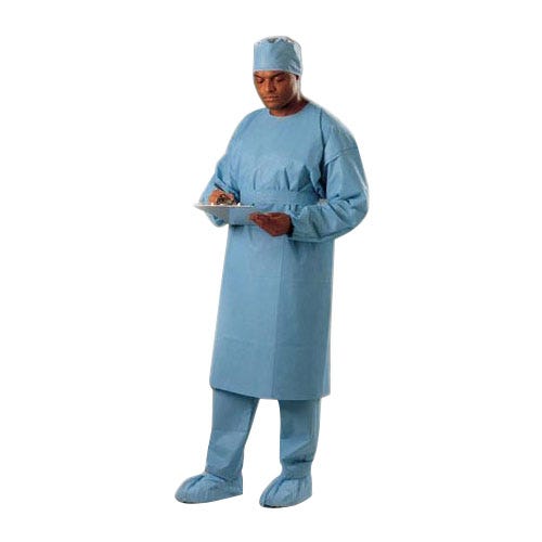 Tri-Layer Isolation Gown Universal, Non Sterile, Level 2- 100/Case