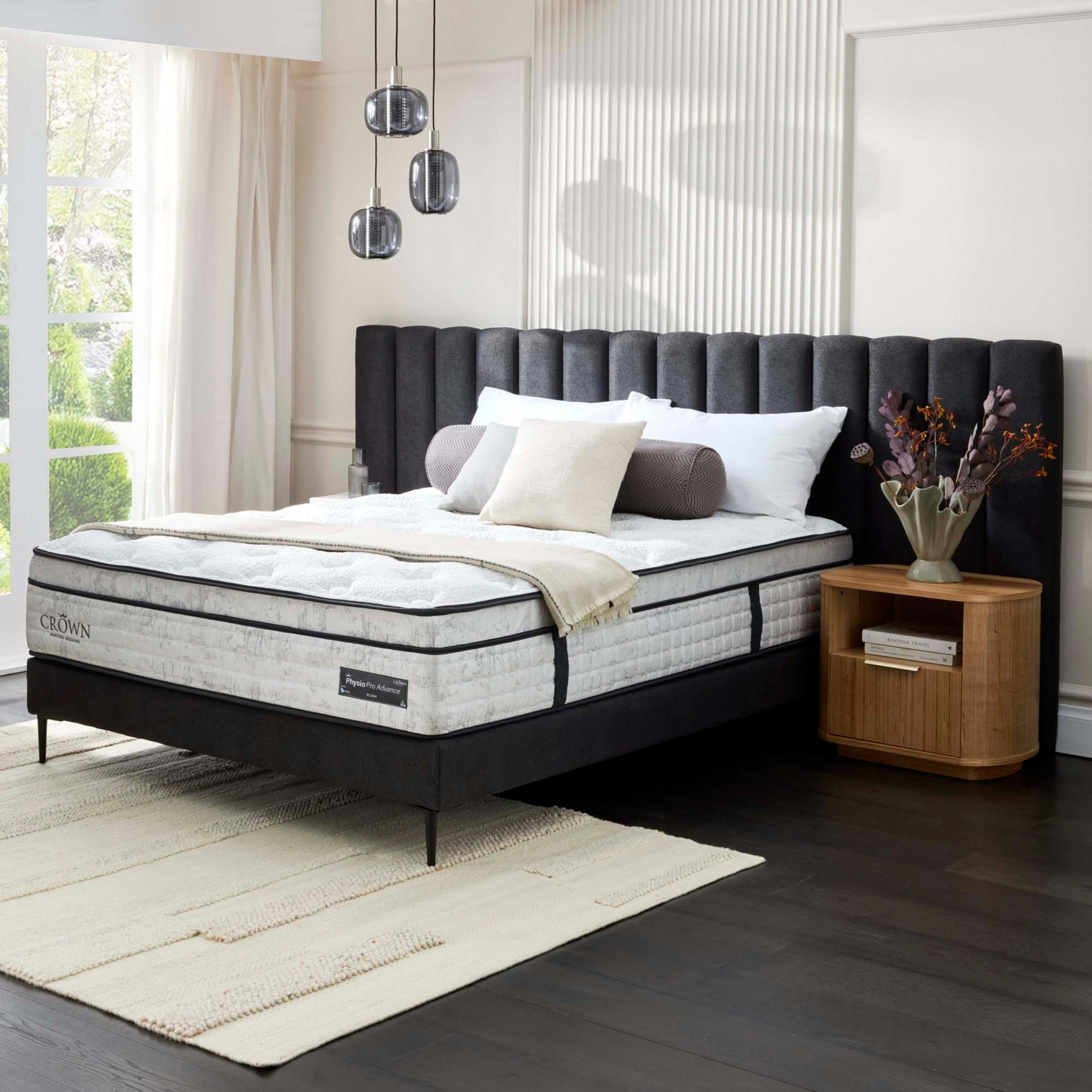 Lifestyle image of the Crown Posture Bedding Physio Pro Advance Mattress, Plush from Forty Winks