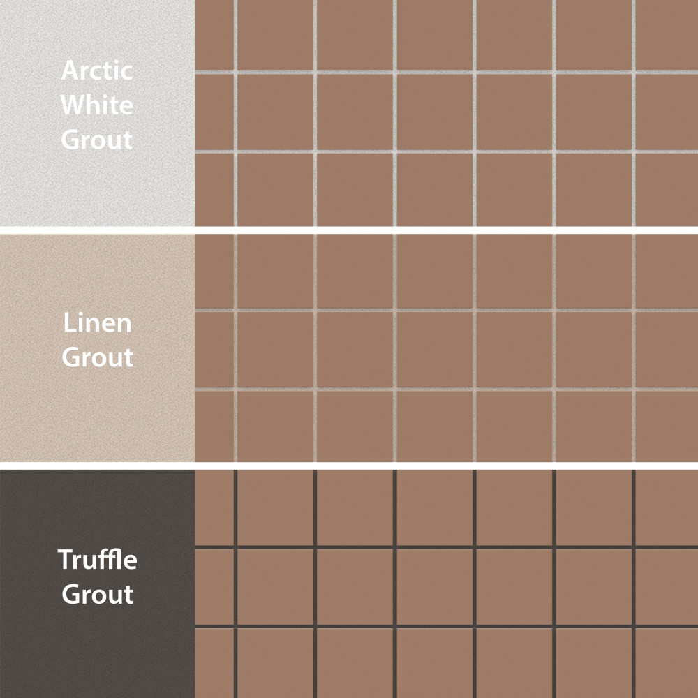 Vaudeville Taco Marron 1-5/8 in. x 1-5/8 in. Porcelain Floor and Wall Tile