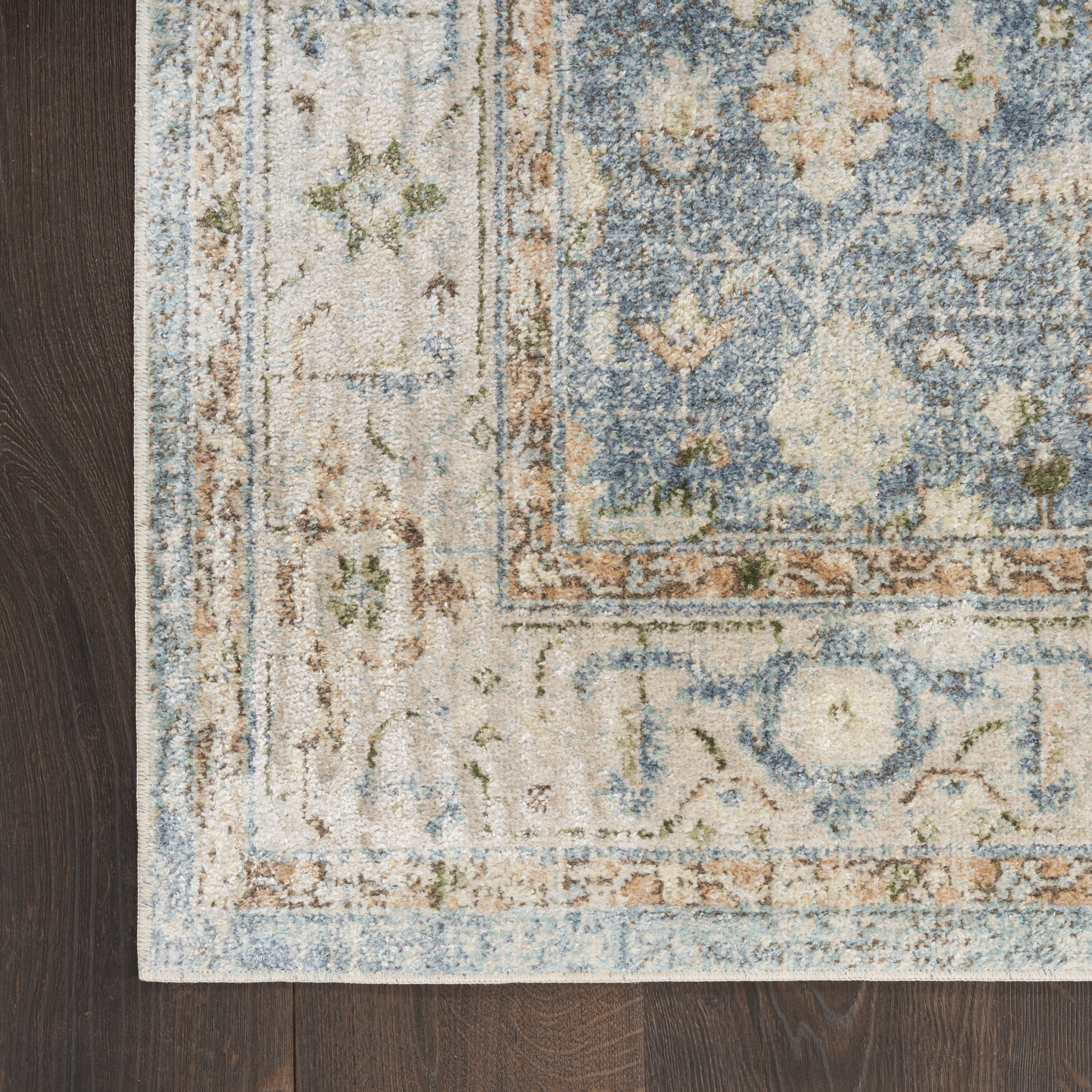 39.00" x 60.00" x .25" Astra Machine Washable Turkey N1744
