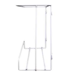 Impact, Safety Zone, Wire Holder for Disposable Glove Boxes, 2 Boxes, White