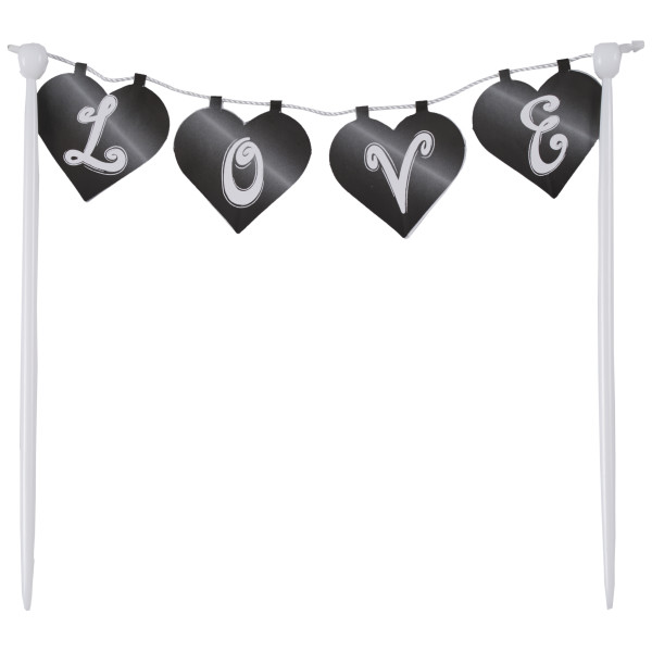 Chalkboard Love Banner Layon