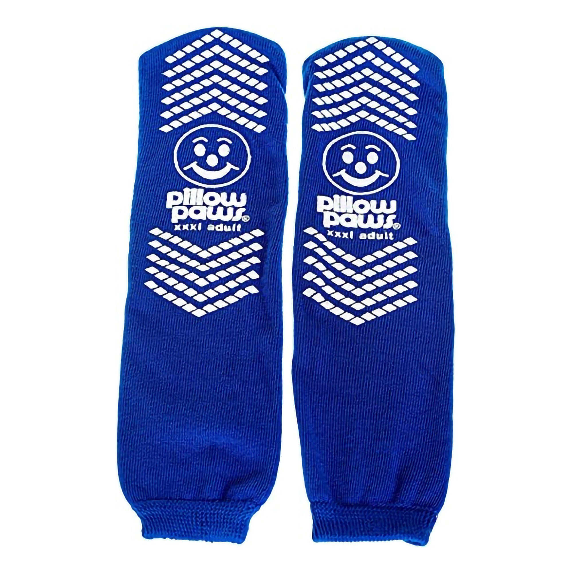 Pillow Paws® Ankle High Double Imprint Terries™ Slipper Socks, 3X-Large/X-Wide