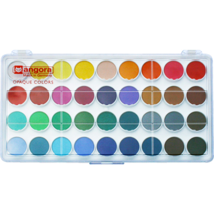36-Pan Opaque Watercolor General Set