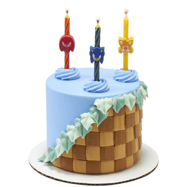 Sonic, Knuckles & Tails Icon Licensed Candles