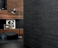 Etic Palissandro 4x36, Seastone Black Mosaico Linea Mix2 12x24, Black 12x24 and 24x24