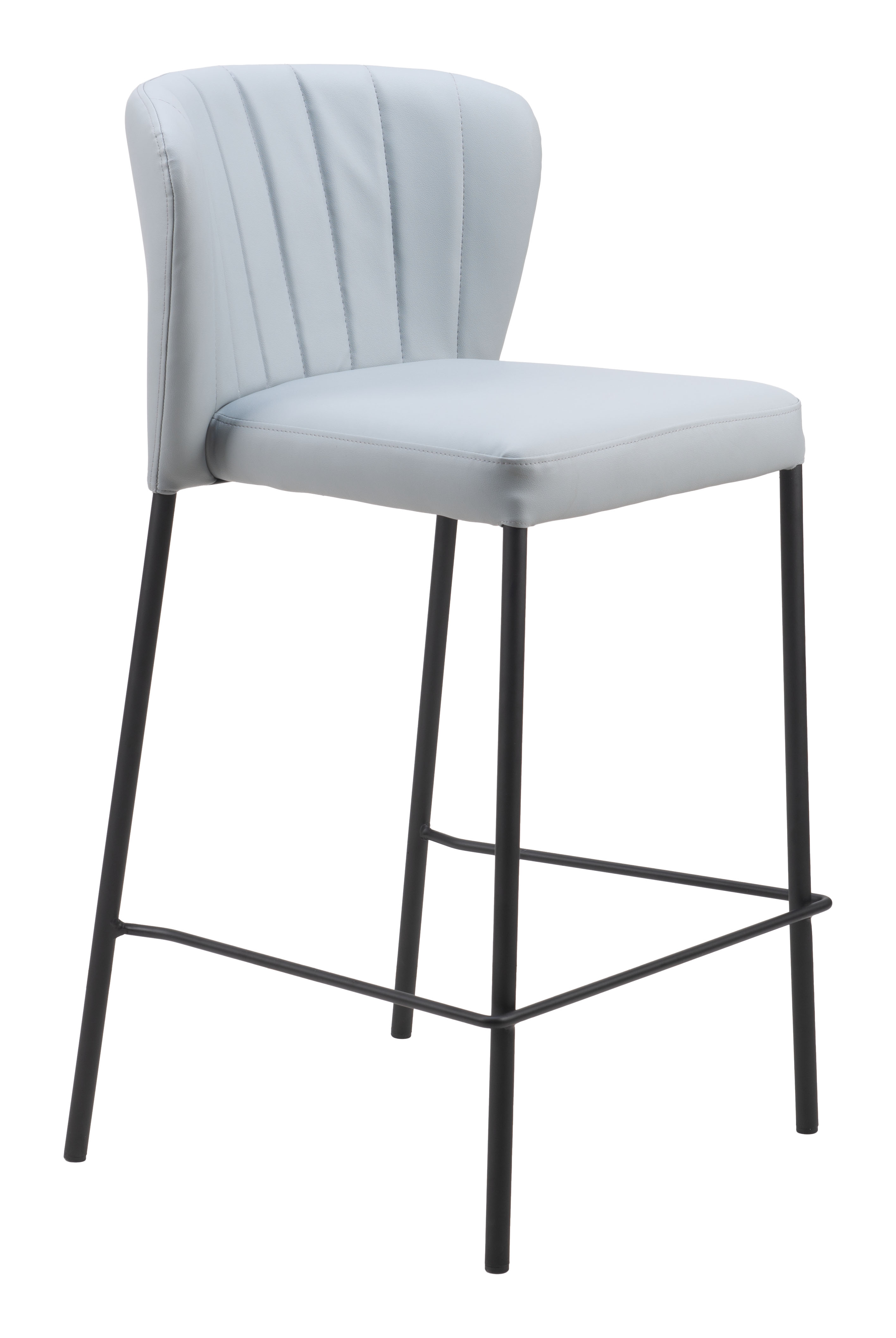 Linz Counter Stool (Set of 2) Gray product image