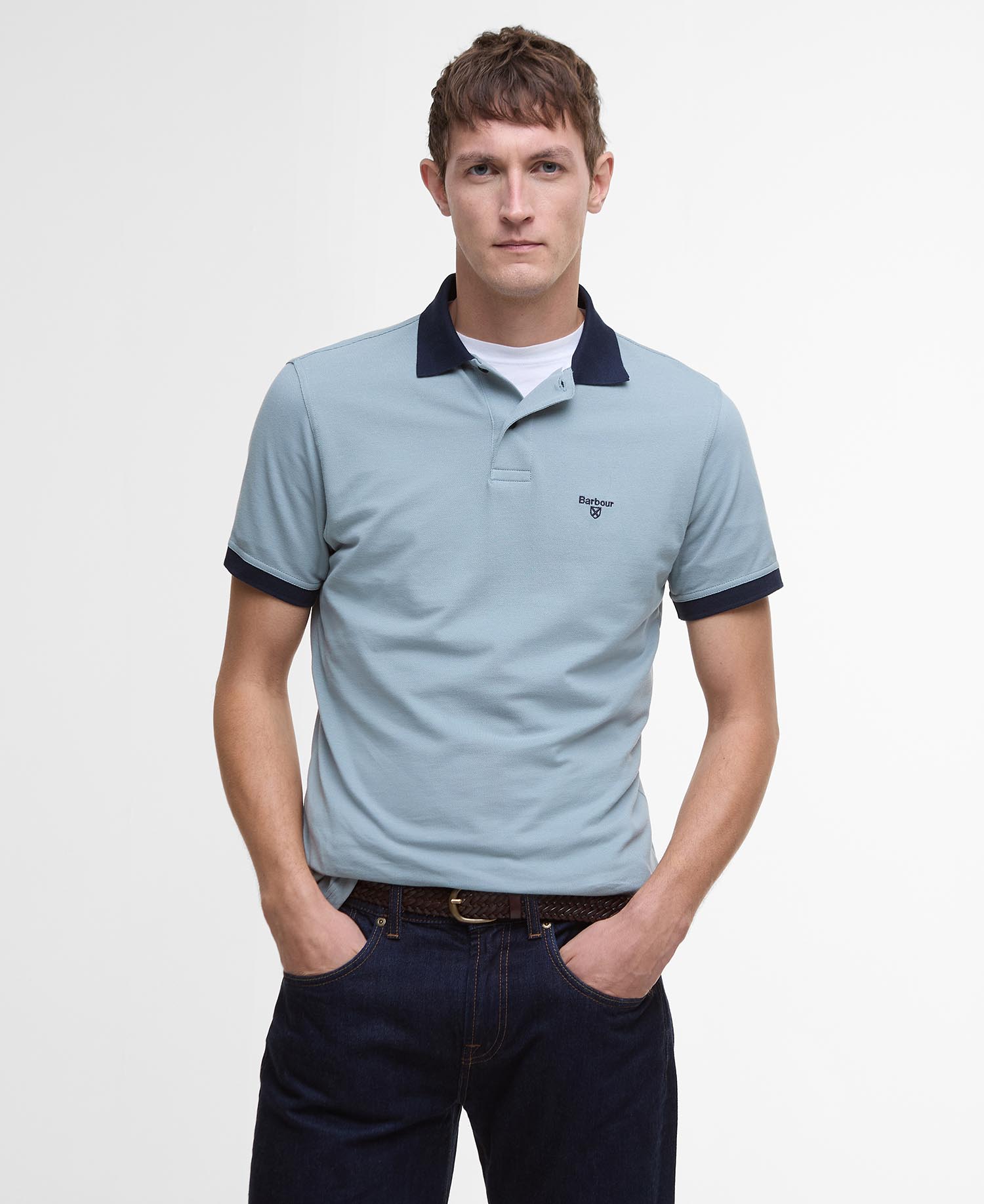 Lynmouth Tipped Polo Shirt image number 0