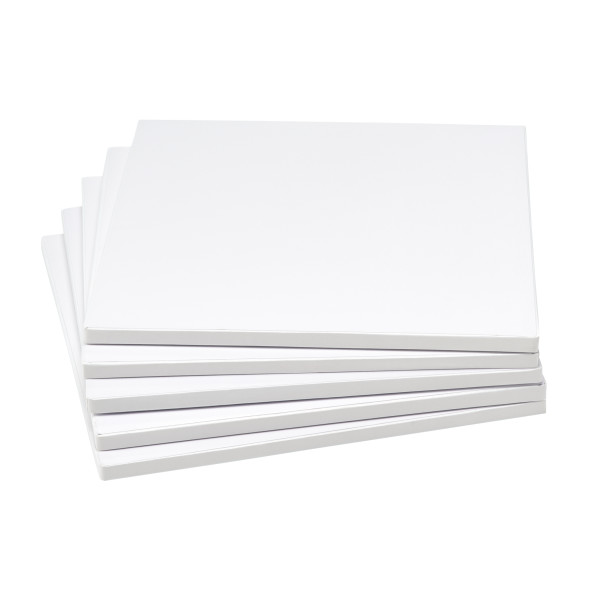 12" Square White Foil Cake Board