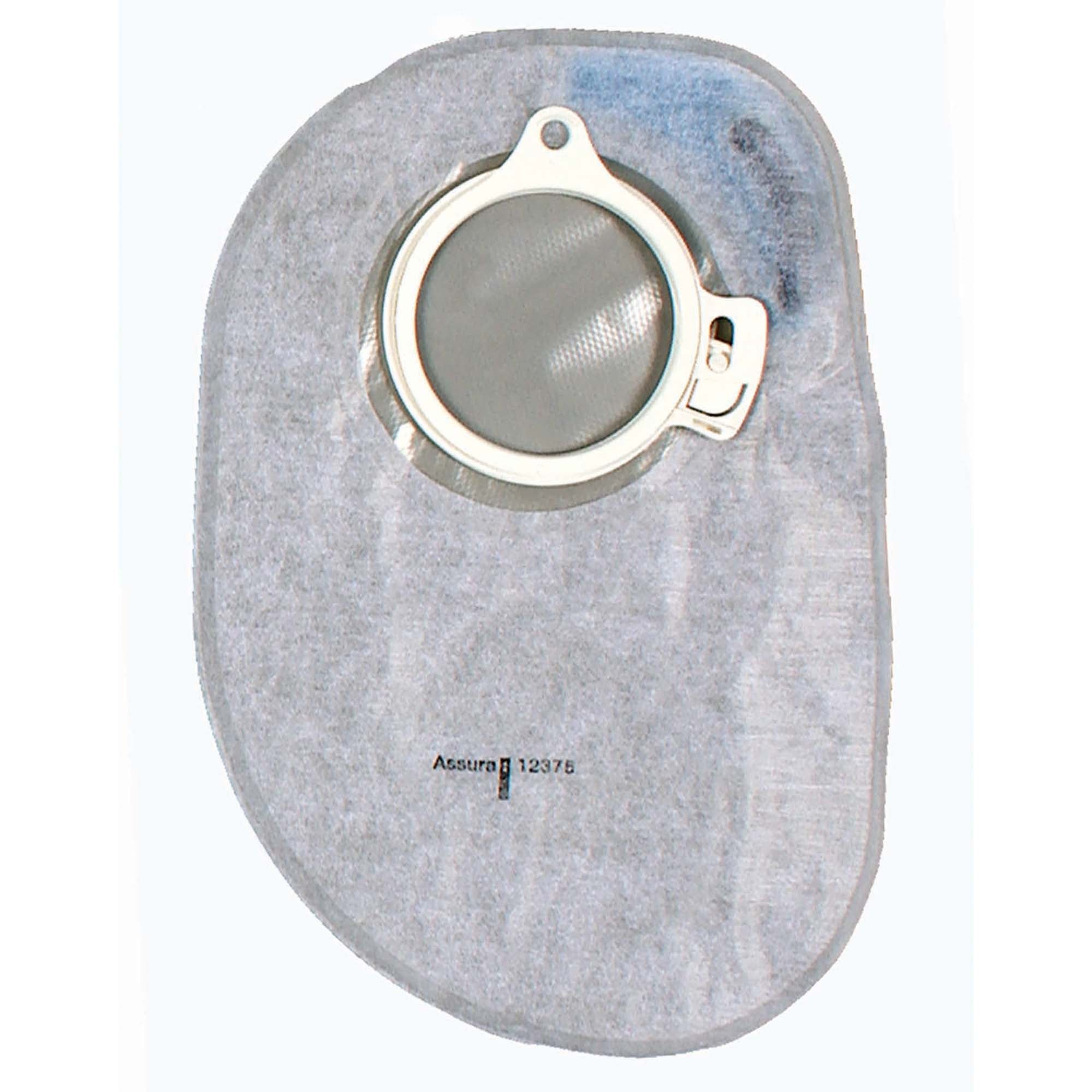 Assura® 2-Piece Closed End Opaque Colostomy Pouch, Blue Match