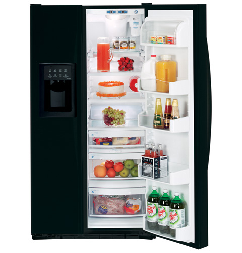 GE Profile™ ENERGY STAR® 25.6 Cu. Ft. Side-by-Side Refrigerator with Dispenser