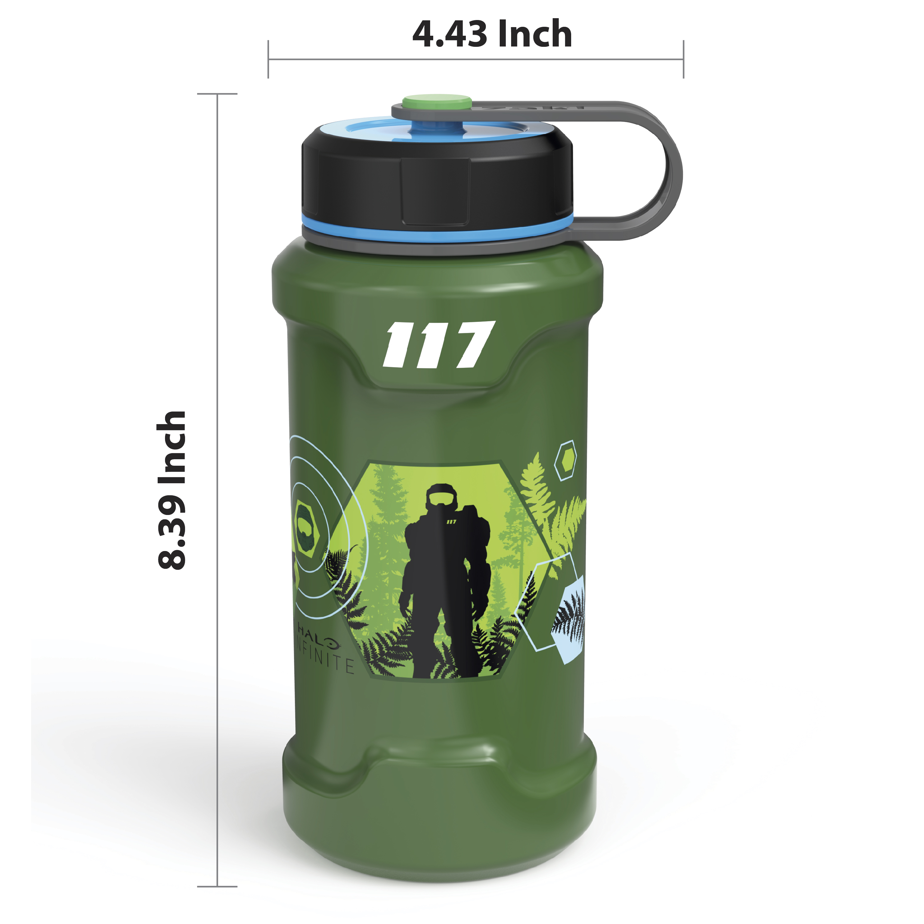 XBOX 24 ounce Stainless Steel Insulated Water Bottle, Halo slideshow image 7 XBOX 24 ounce Stainless Steel Insulated Water Bottle, Halo slideshow image 7