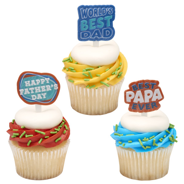 World's Best Dad Assortment DecoPics®