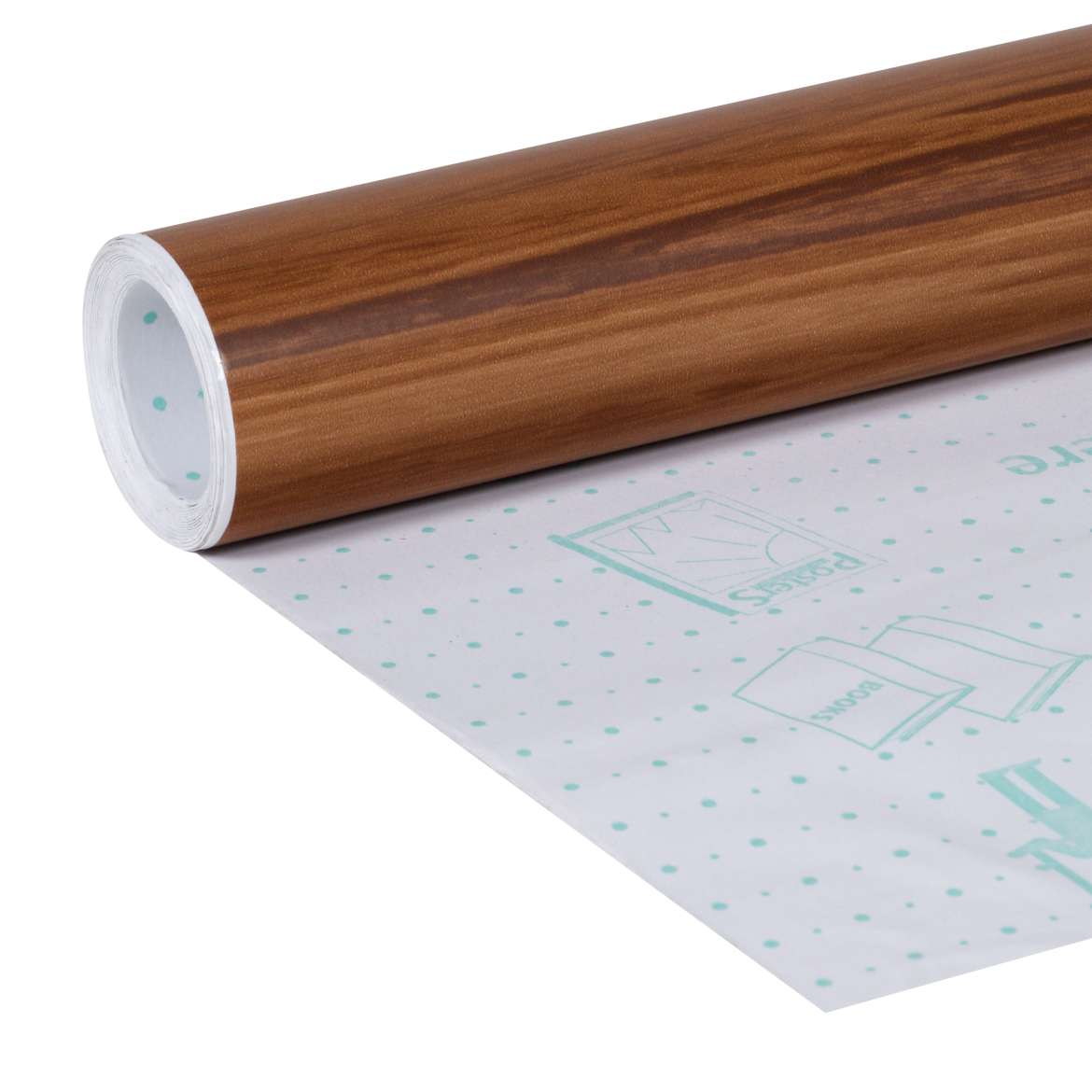 EasyLiner Adhesive Laminate Dark Oak Duck Brand