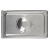 Fourth-size Super Pan V® solid stainless steel cover