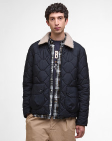 Jig Quilted Jacket Navy