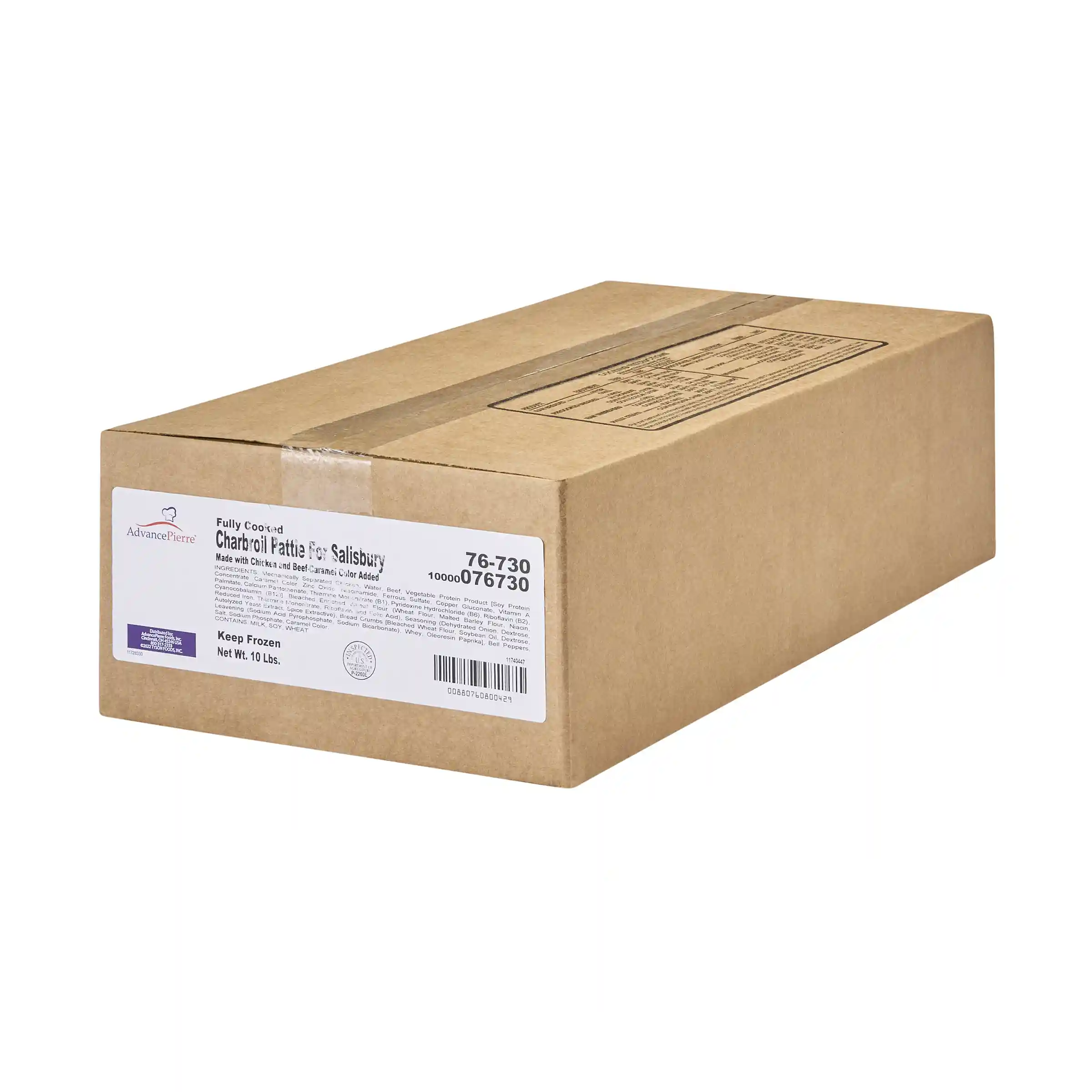 AdvancePierre™ Fully Cooked Charbroiled Patties for Salisbury w/ Beef & Chicken_image_5