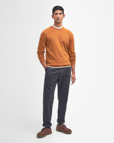 Essential Crew Neck Jumper Dark Copper