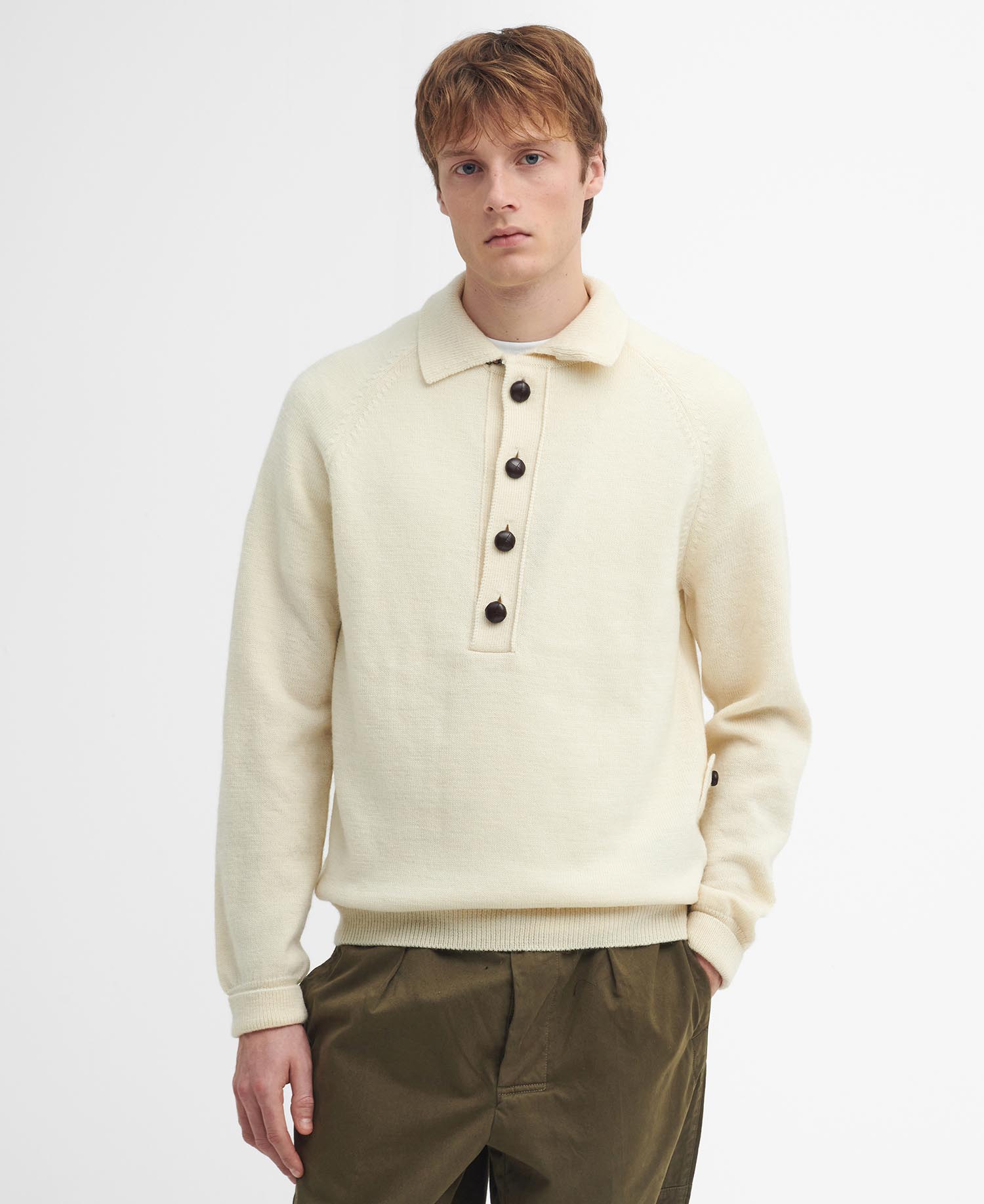 Barbour x TO KI TO Midden Collared Jumper image number 0